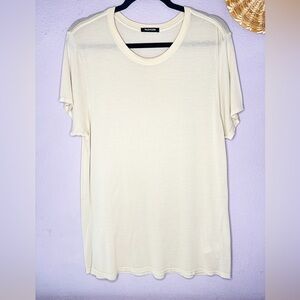 TALENTLESS Neutral T Shirt Top Size XL